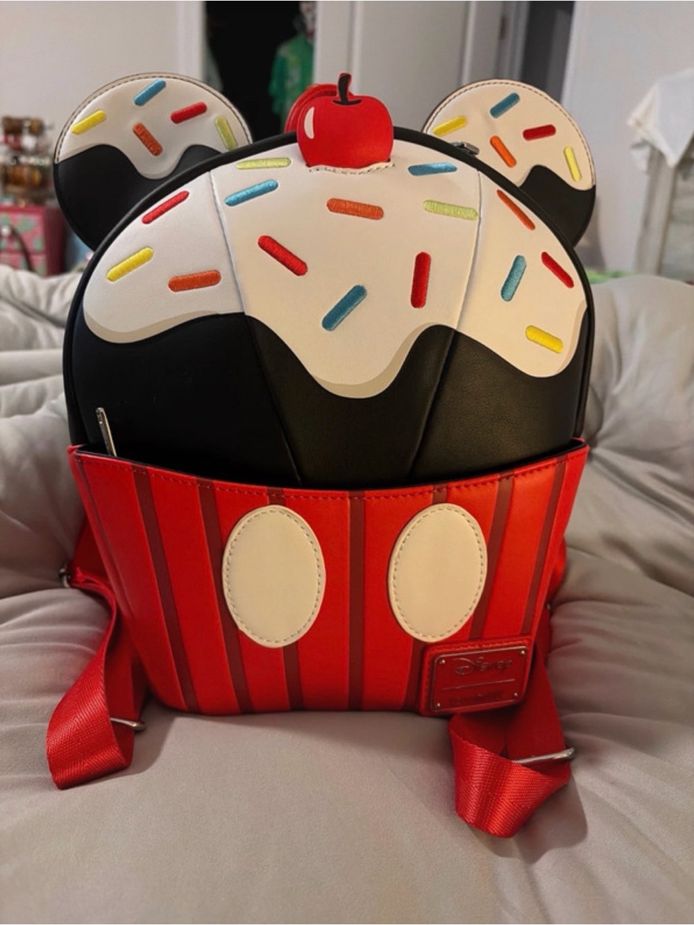 Disney Loungefly Mickey Mouse Cupcake Backpack
